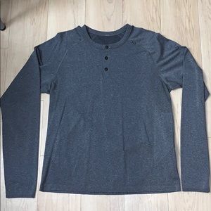 Lululemon Metal Vent Tech Henley Long Sleeve